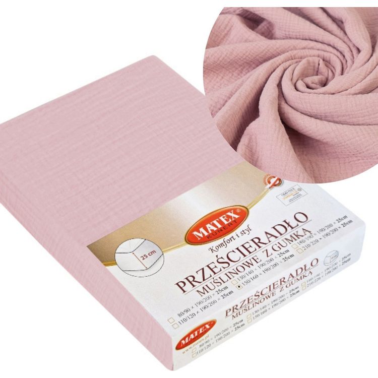 Tootefoto - Matex Shet 90 x 200 koos kustutusraviga Matex Muslin 12