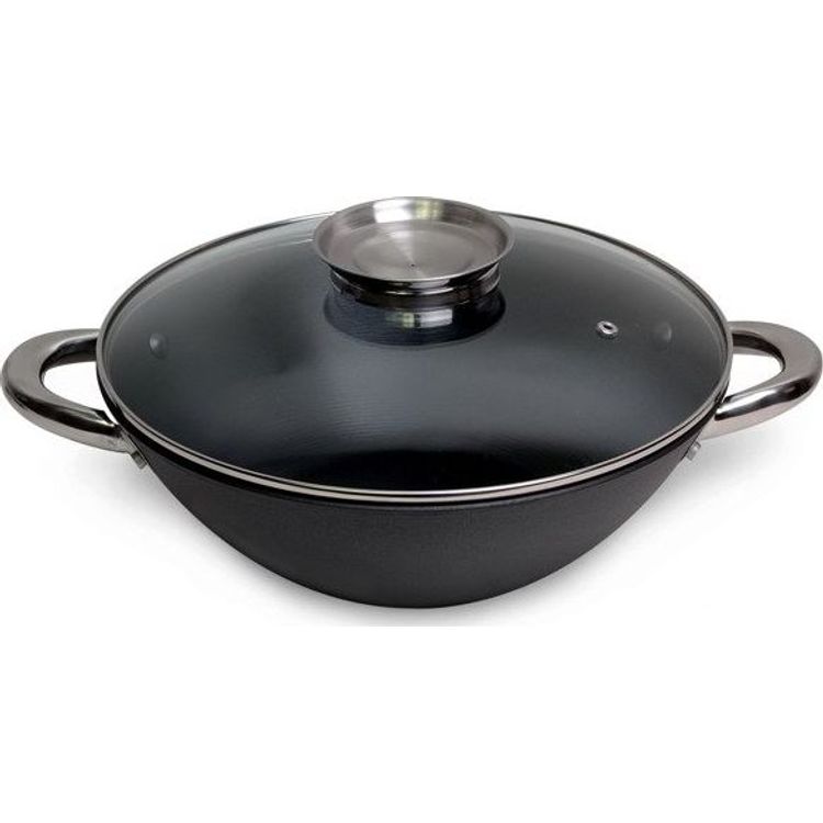 Tootefoto - Pann Kamille wok Teflon malm 32cm