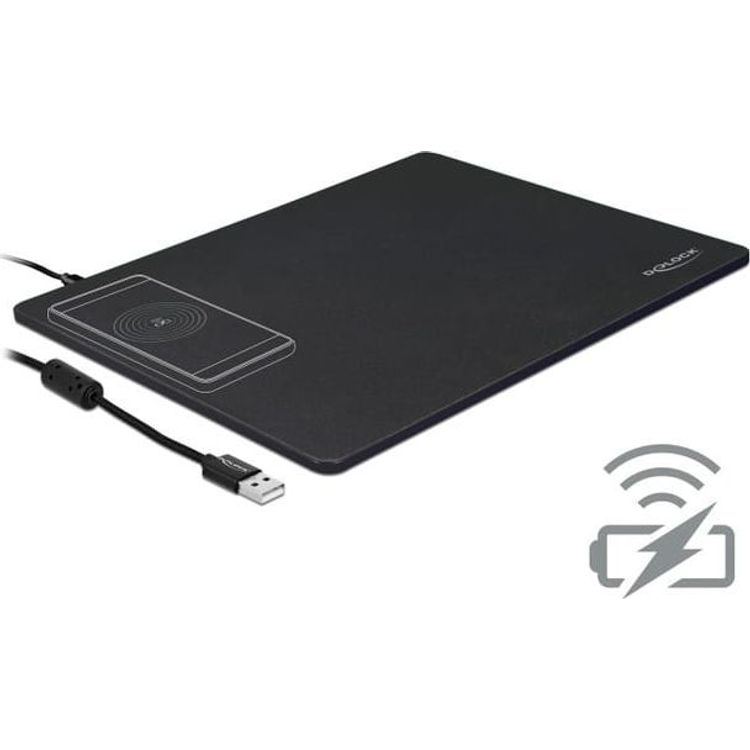 Tootefoto - DeLOCK 12595 hiirematt Must