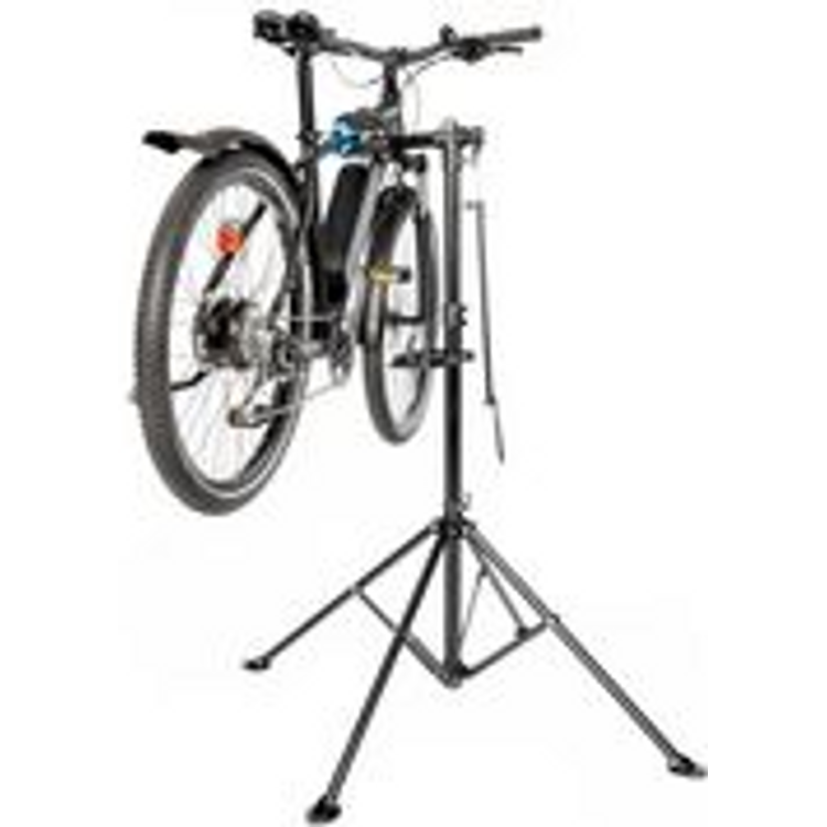 Tootefoto - FISCHER Fahrrad-Montagest nder Premium, Tragkraft: 35 kg zur bequemen Reparatur von allen Fahrr dern, auch mit - 1 St ck (50468)
