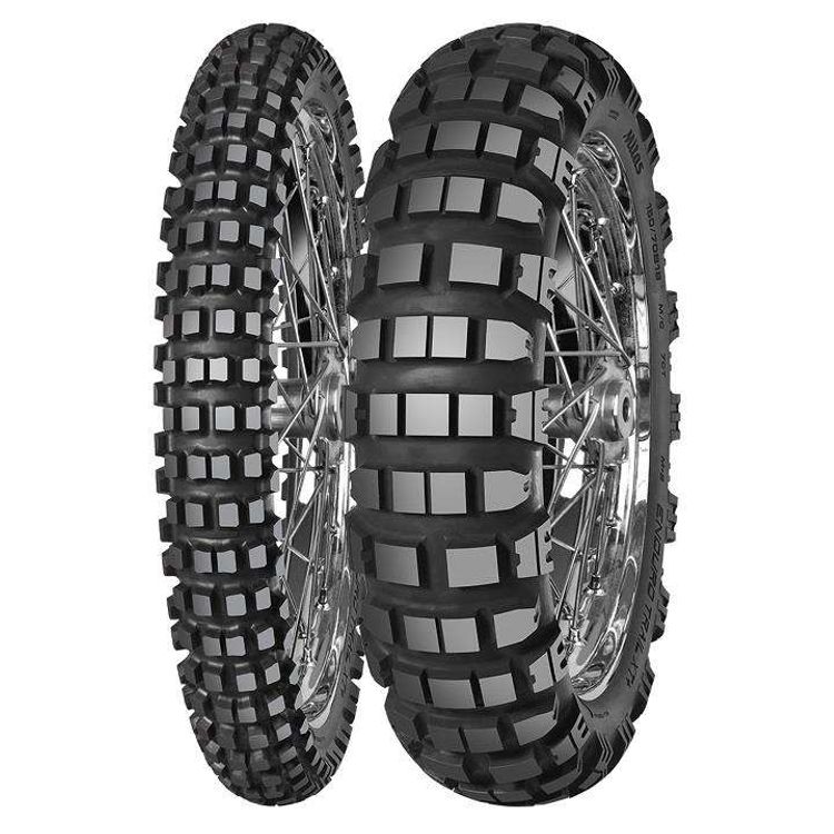 Tootefoto - 130/80B17 Mitas ENDURO TRAIL XT+ (E-09) 65S TL ENDURO OFF ROAD Rear M+S null
