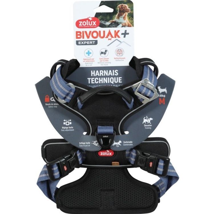 Tootefoto - ZOLUX BIVOUAK M koerarakmed, sinised