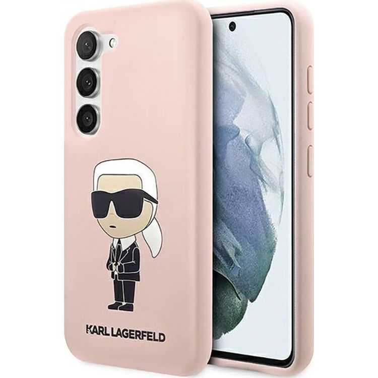 Tootefoto - Karl Lagerfeld Karl Lagerfeld Silicone NFT Ikonik Samsung Galaxy S23+ mbris (roosa)