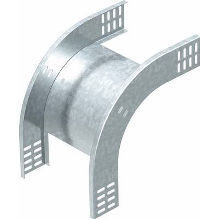 Tootefoto - OBO Bettermann Vertikalbogen RBV 620 F FS 90Grad fallend 60x200mm (7007063)