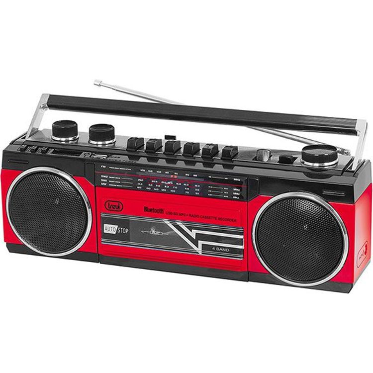 Tootefoto - Trevi RR 501 BT Personaalne Must, Punane