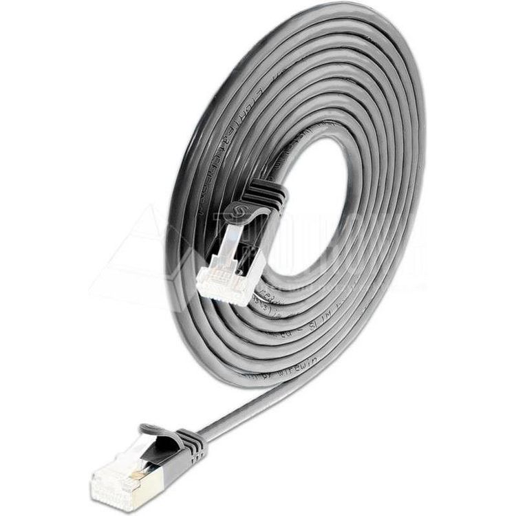Tootefoto - Wirewin PKW-LIGHT-STP-K6A 3.0 SW v rgukaabel Must 3 m Cat6a U/FTP (STP)