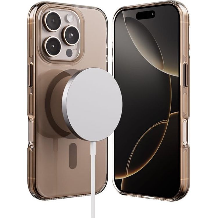Tootefoto - Crong Clear Mag Pro - iPhone 16 Pro Max Magsafe (Desert) mbris