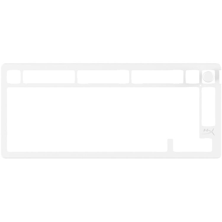 Tootefoto - HyperX Alloy Rise 75 Top Plate White