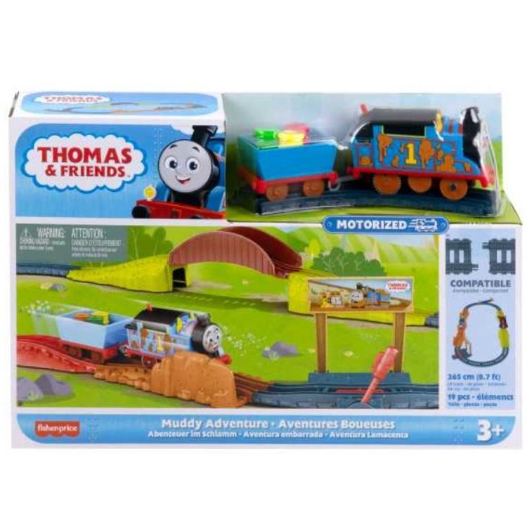 Tootefoto - Zestaw z lokomotyw z nap dem Tomek i Przyjaciele B otna przygoda