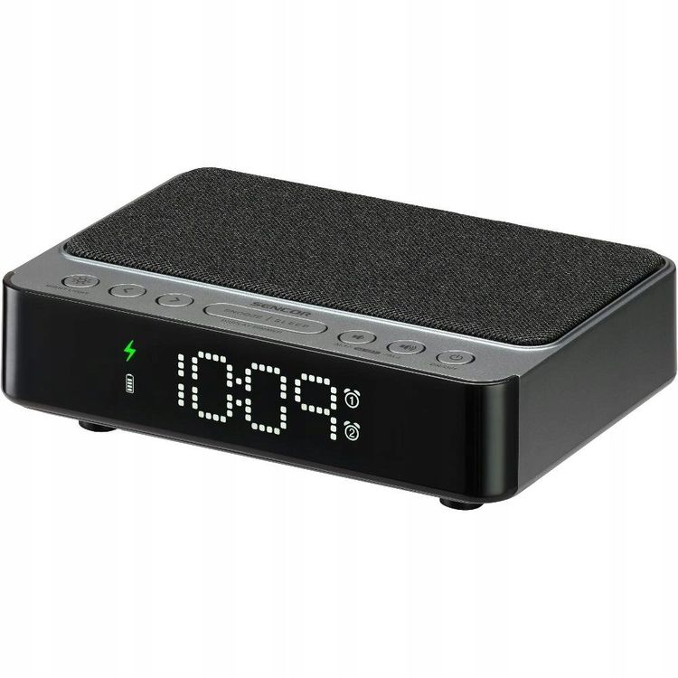 Tootefoto - Radiobudzik Sencor SRC 6800 Cyfrowy radiobudzik z adowark bezprzewodow