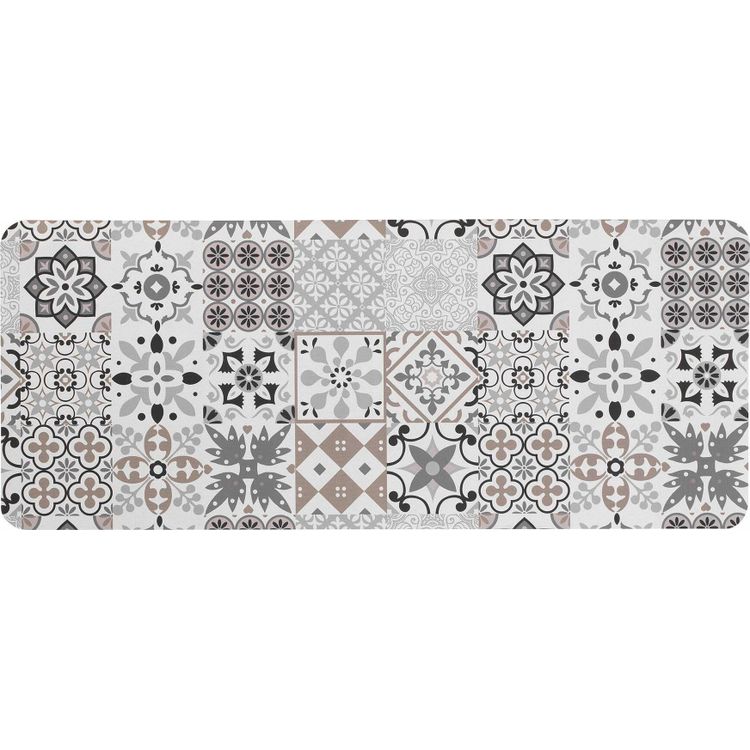 Tootefoto - Douceur d`Interieur Piklik mustriga vannitoamatt, 50 x 120 cm