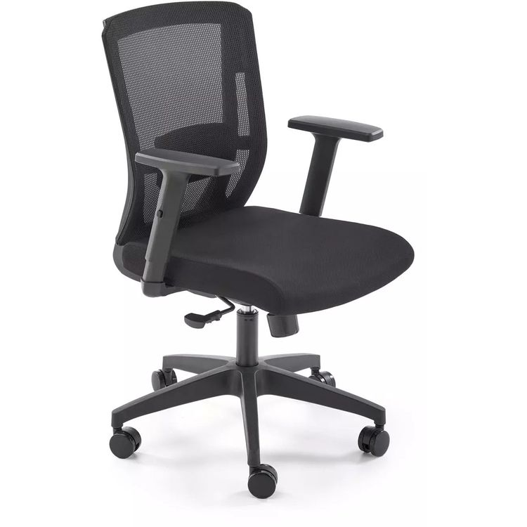 Tootefoto - T-Point Light Lux kontoritool, must/hall, sh. k etoed