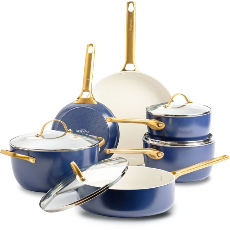 Tootefoto - GreenPan Padova Reserve 6-tlg. Topf&Pfannenset blau