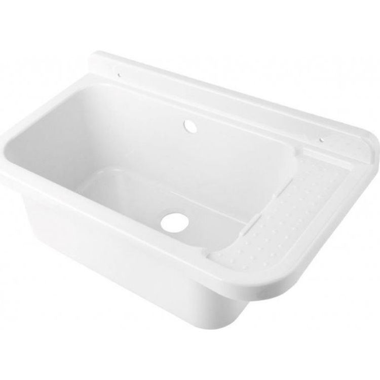 Tootefoto - Hydrolandi valamu Utility kamber PP valge (SINK.60)
