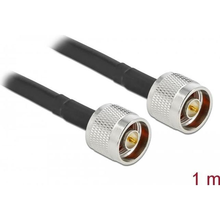 Tootefoto - DeLOCK 90453 koaksiaalkaabel LMR300 1 m Must