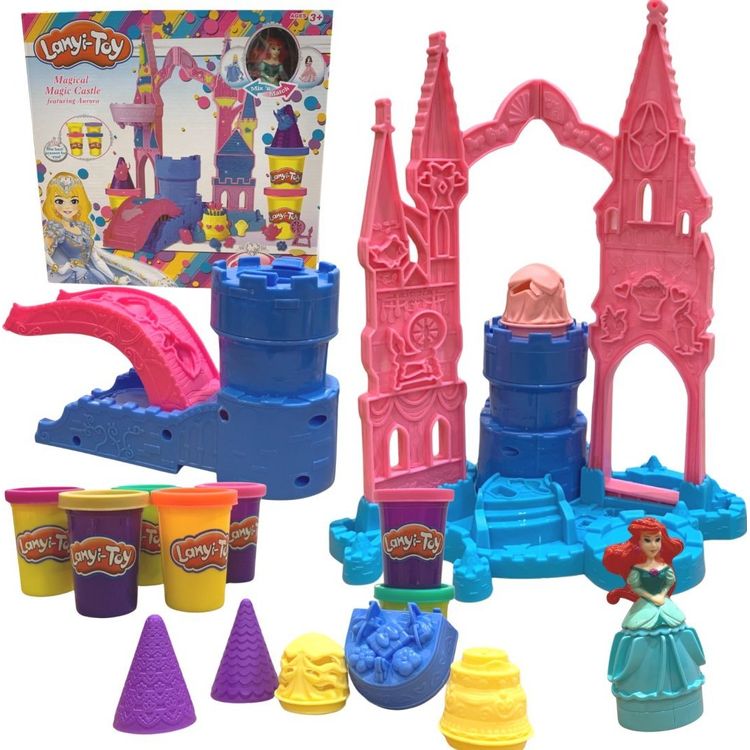 Tootefoto - Koogi plastist mass suur loominguline lossi printsess