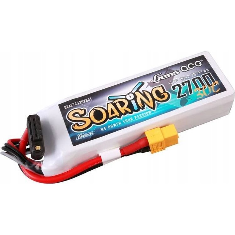 Tootefoto - Gens Ace aku Gens ace G-Tech h ppeline aku 2700 mAh 11,1 V 30C 3S1P LiPo aku