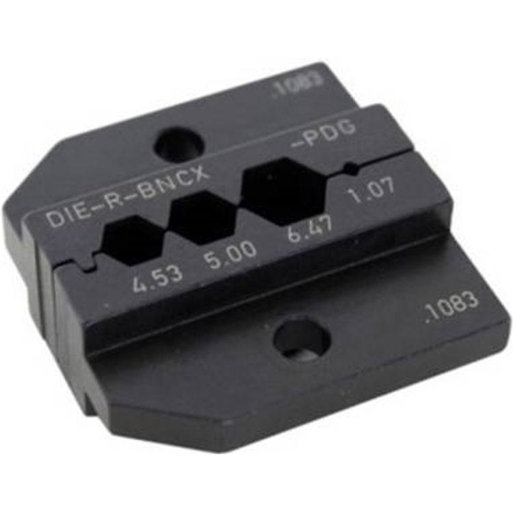 Tootefoto - Neutrik DIE-R-BNCX-PDG kaablitangid Kinnituspress Must