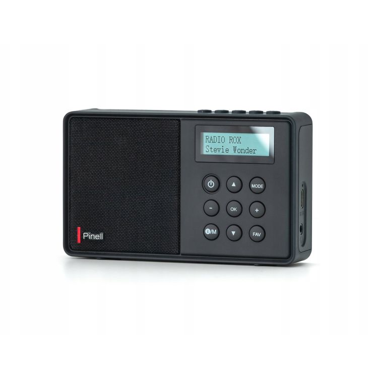 Tootefoto - DAB+ v rk ja akuraadio, FM Pinell Supersound Micro