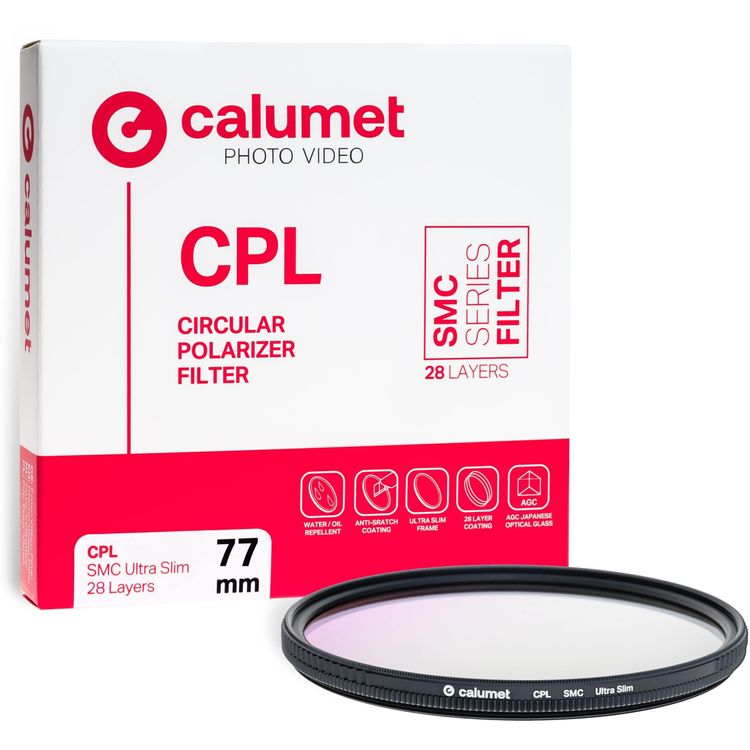 Tootefoto - Calumet CPL Filter SMC 77 mm Ultra Slim 28 kihid