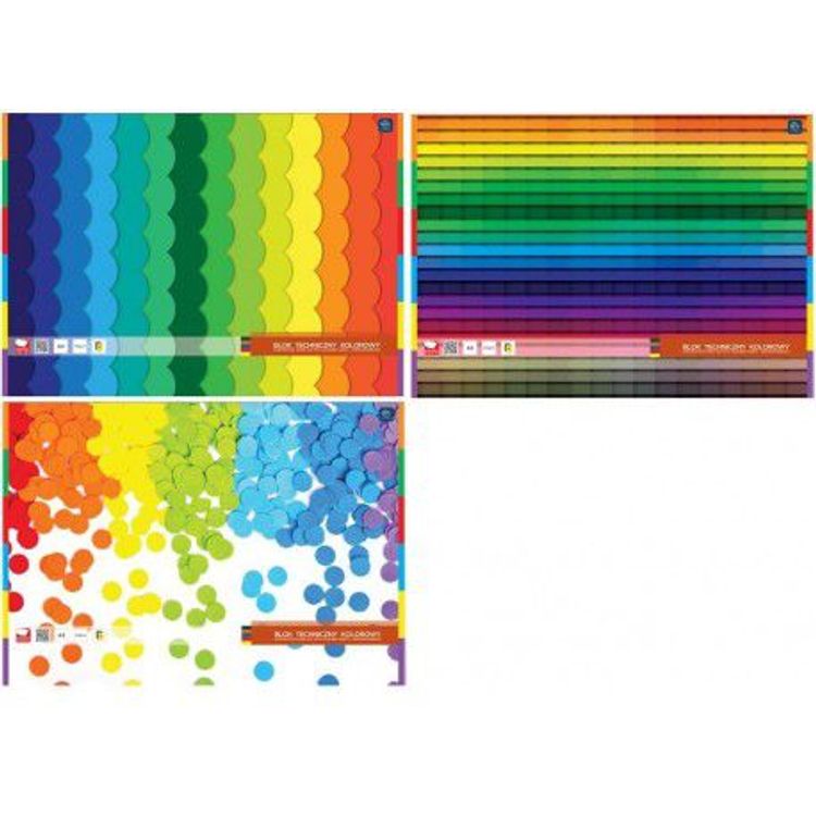 Tootefoto - Interdruk Blok techniczny A3 10k kolorowy 10szt.