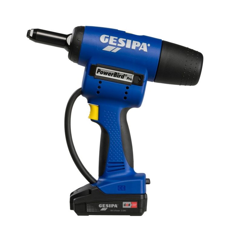 Tootefoto - Akuneedip stol GESIPA PowerBird PRO CAS 1x2Ah/18V