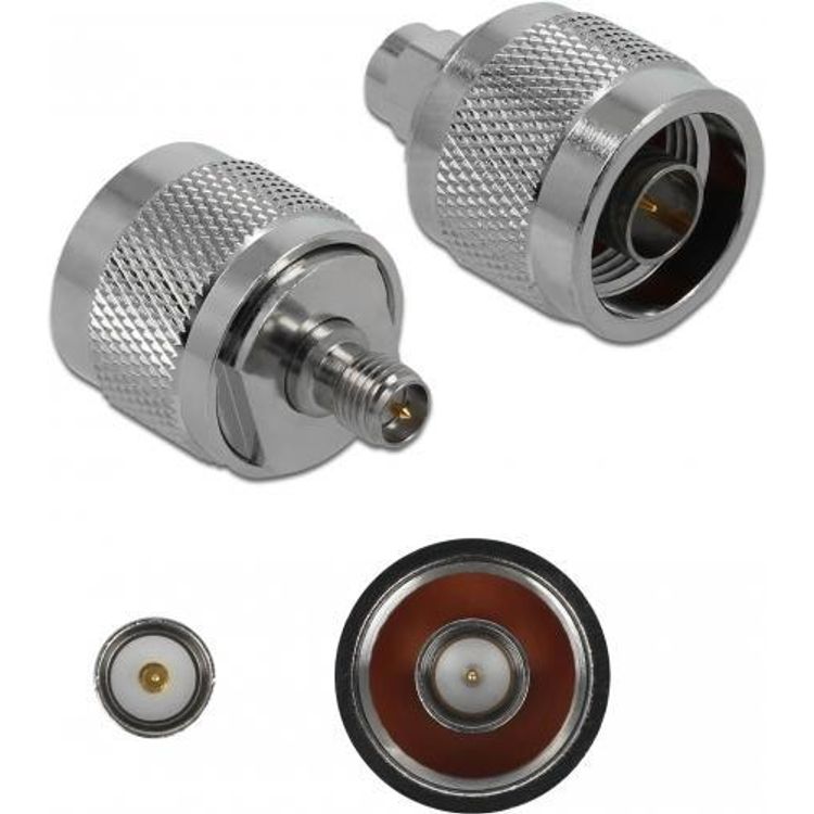 Tootefoto - DeLOCK 89984 kaabli soomuutja RP-SMA Nikkel