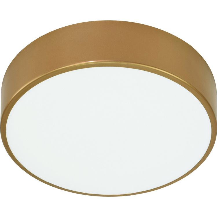 Tootefoto - Orno OVO laelamp, plafoon 3xE27, 3x24W, kuldne teras, matt plastikust lambivari, IP54, ? 400