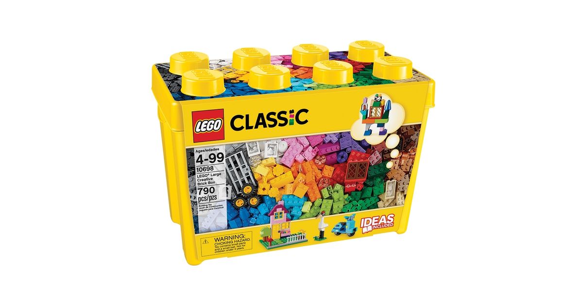 LEGO Classic Large Creative Brick Box 10698 Construction Toys Children s and baby accessories MT Shop