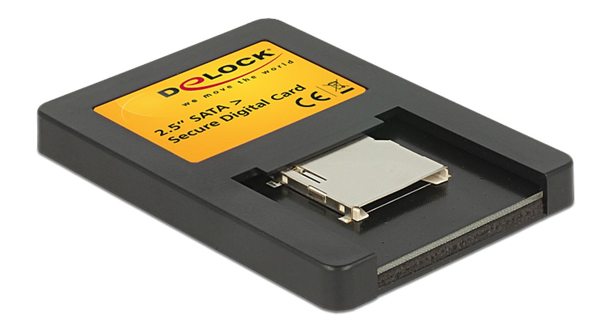 DeLOCK 91673 card reader SATA Internal Black Memory card readers