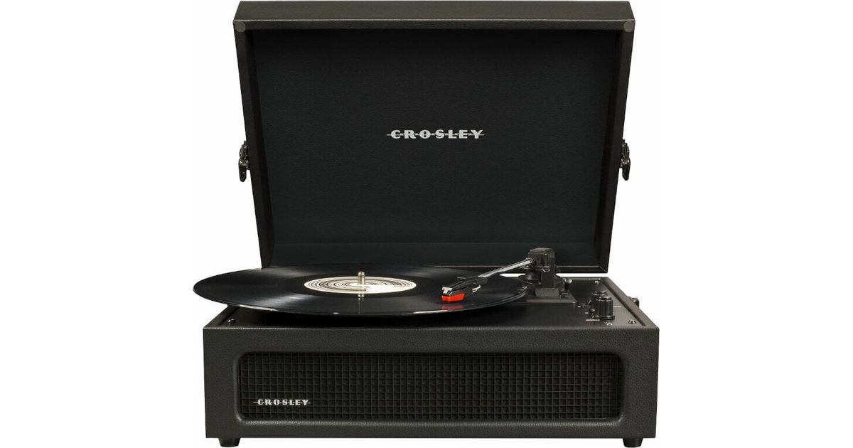 Crosley Voyager Black Portable turntable - MT Shop