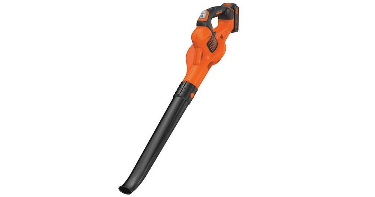 Black Decker GWC1820PC cordless leaf blower 209 km h Black