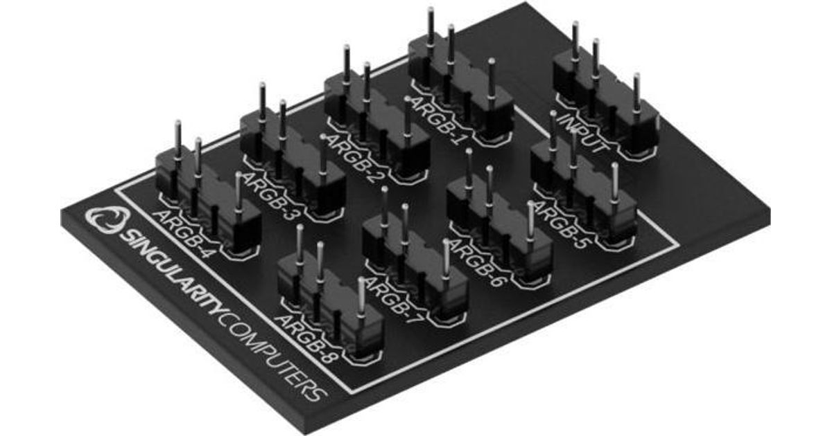 Singularity Computers ARGB-Node 2x4 Hub - Jahutus - Protsessorid ja ...