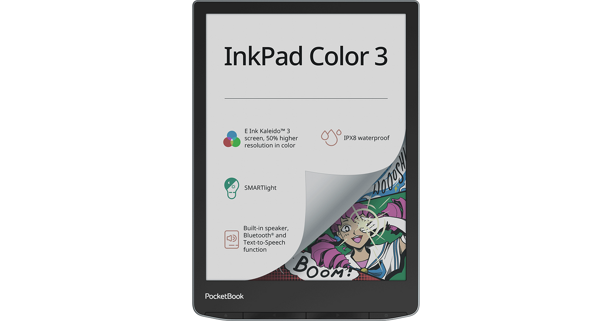 PocketBook InkPad Color 3 stormy sea - eBook readers and