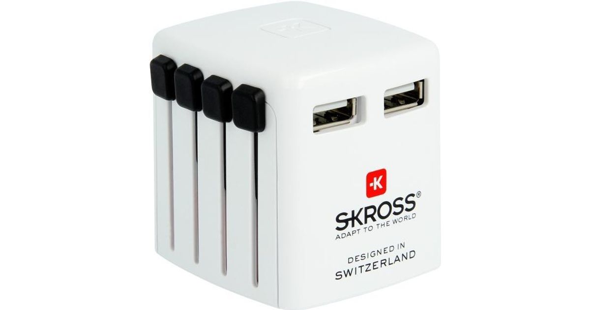 SKROSS | 1.302539 | World & USB | Universal travel adapter to