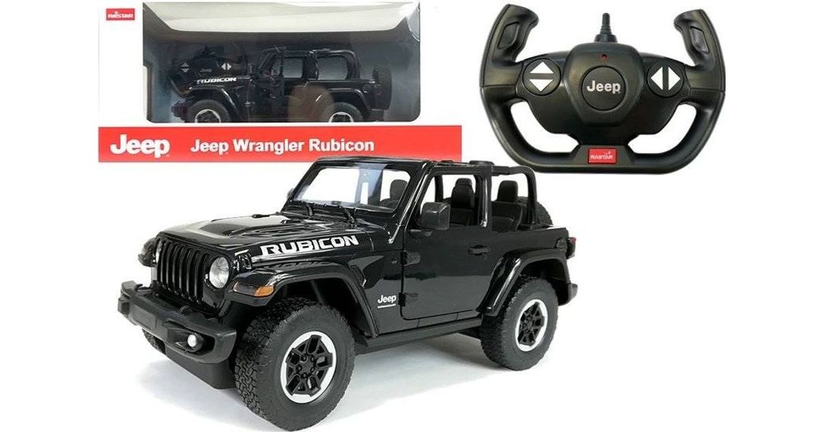 Rastar Auto R/C Jeep Wrangler Rubicon 1:14 Rastar Black - Remotely  controlled toys - Toys - Children's and baby accessories - MT Shop