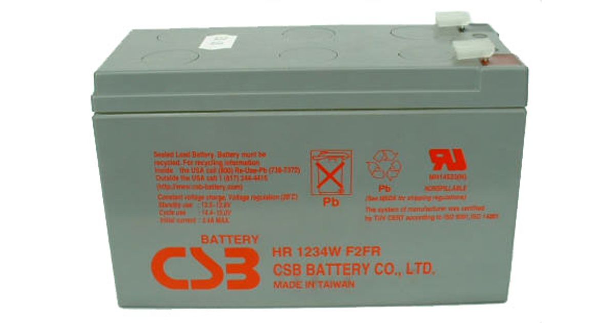 Аккумулятор csb hr1234w