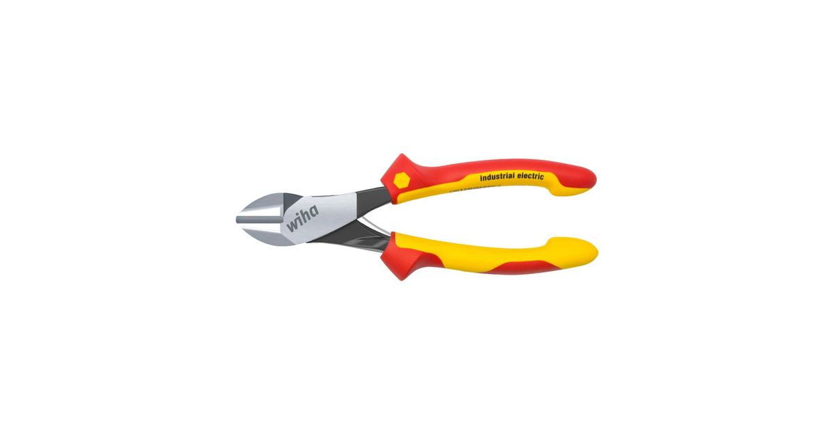 WIHA heavy-duty side cutters Industrial electric with DynamicJoint ...