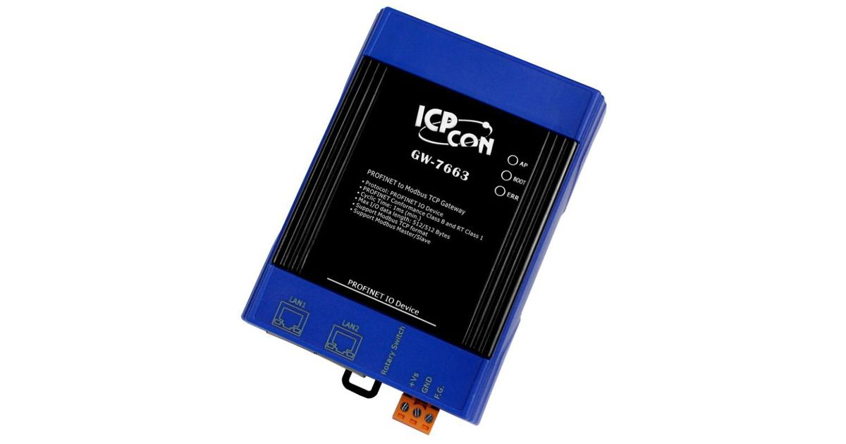 Moxa PROFINET TO MODBUS TCP GATEWAY GW-7663 CR - MT Shop