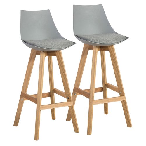 uærlig syre falme Bar chairs 2pcs SONJA light grey - Bar stools & bar tables - Kitchen and  Dining room - Furniture - Home - MT Shop