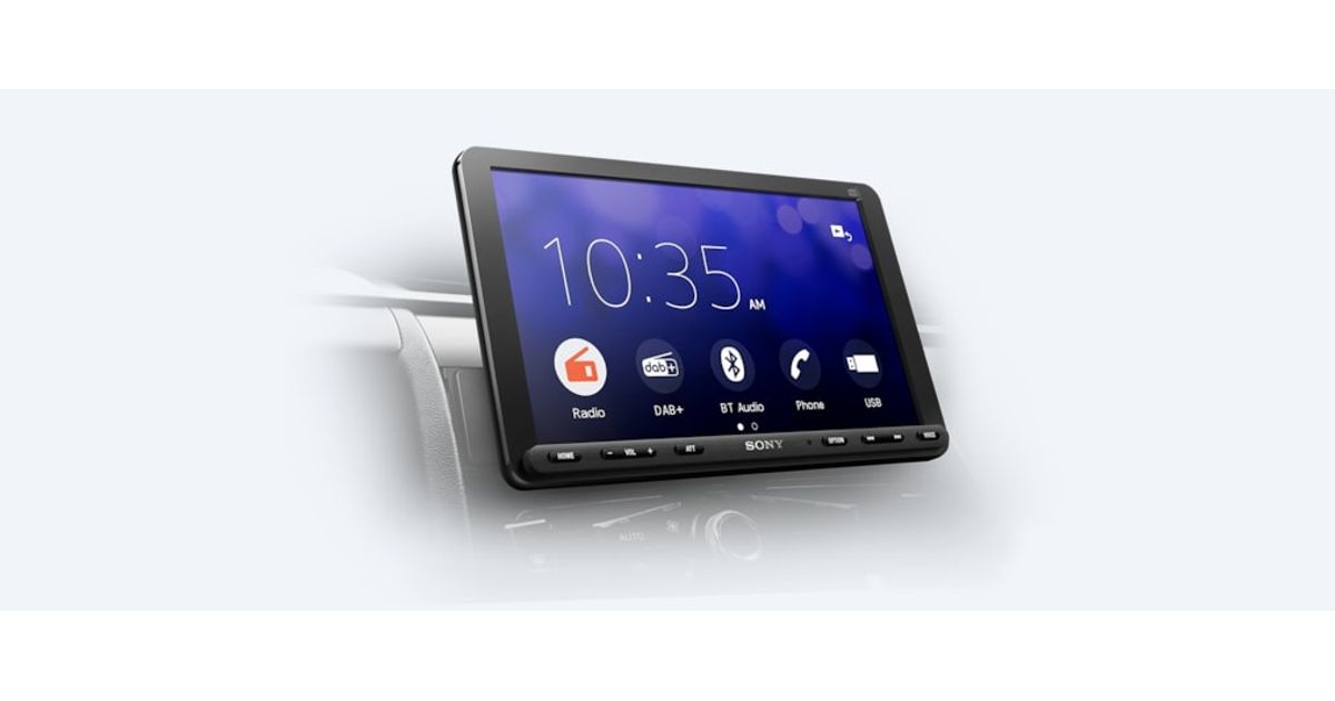 Sony XAVAX8050D car media receiver Black 220 W Bluetooth 1din & 2din