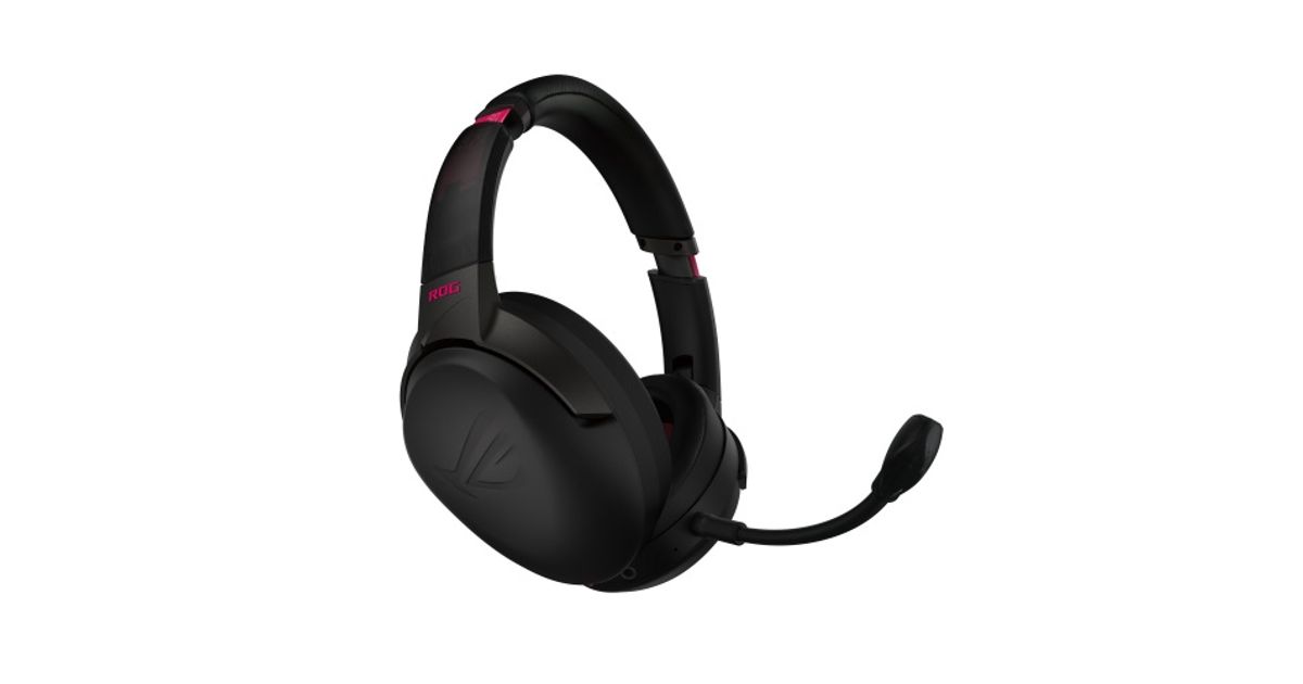 ASUS ROG Strix Go 2.4 Electro Punk Headset Wired Wireless Head band Gaming Bluetooth Black Gaming headsets Headphones Audio video MT Shop