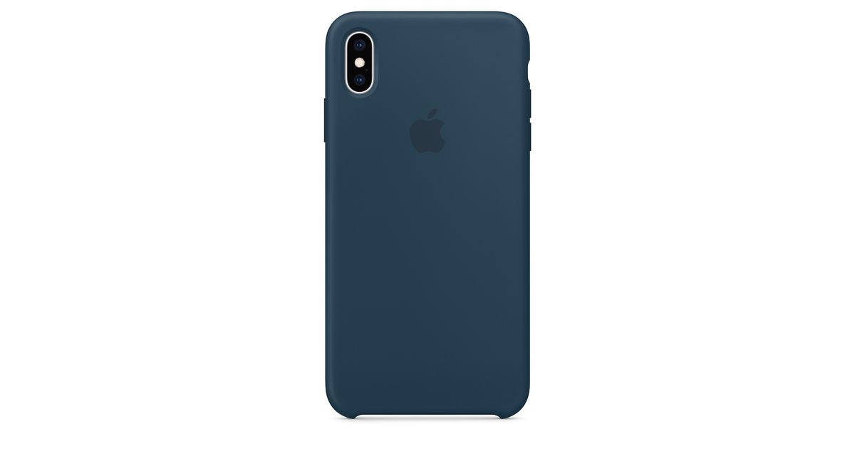 iPhone XS Max Silicone Case - Pacific Green - Apple