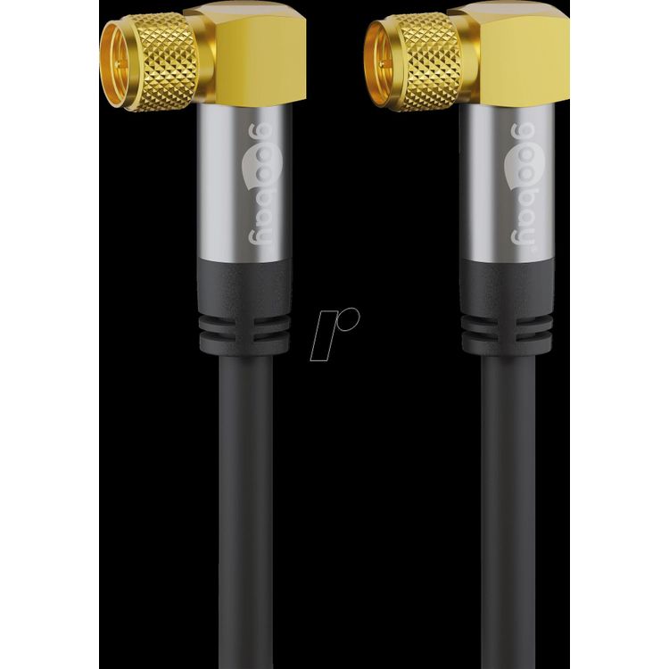 Tootefoto - Goobay 70589 koaksiaalkaabel 10 m F Must