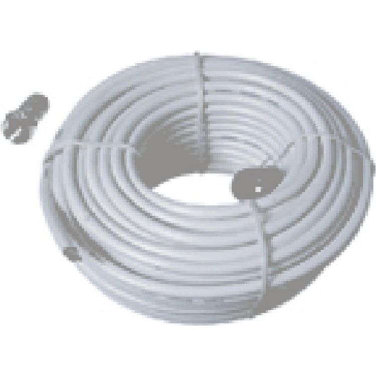 Tootefoto - ShiverPeaks S/CONN maximum connectivity Koaxialkabel 0.643/3.7, SET (2F-Stecker/1Gummit lle), > 75 dB, 25 m (81001-25-2)