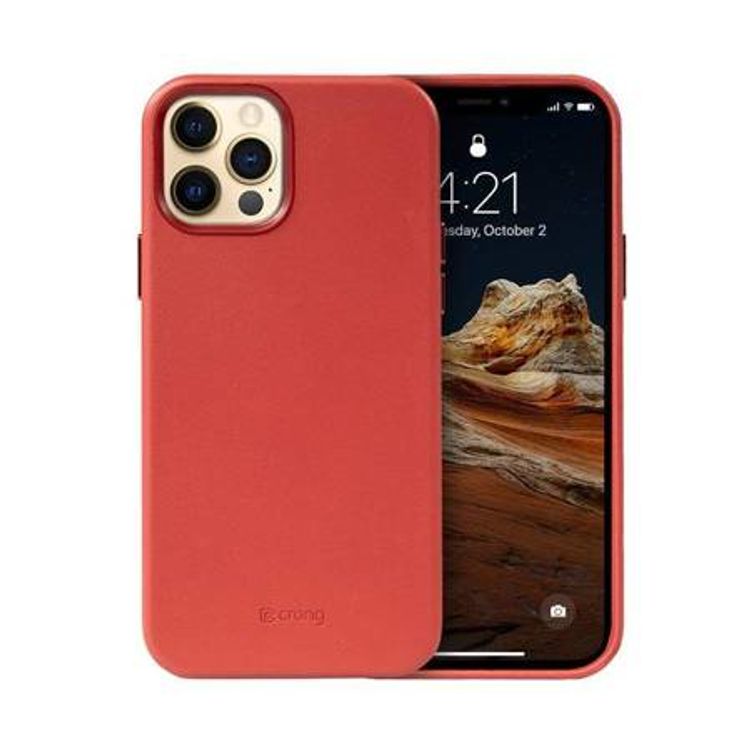 Tootefoto - Crong CRG-ESS-IP1267-RED mobiiltelefoni mbris 17 cm (6.7") Kate Punane