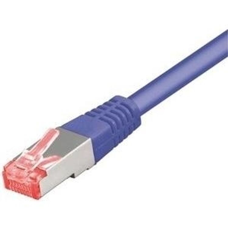 Tootefoto - Tecline 7.5m RJ-45 S/FTP Cat6 v rgukaabel Violetne 7,5 m S/FTP (S-STP)