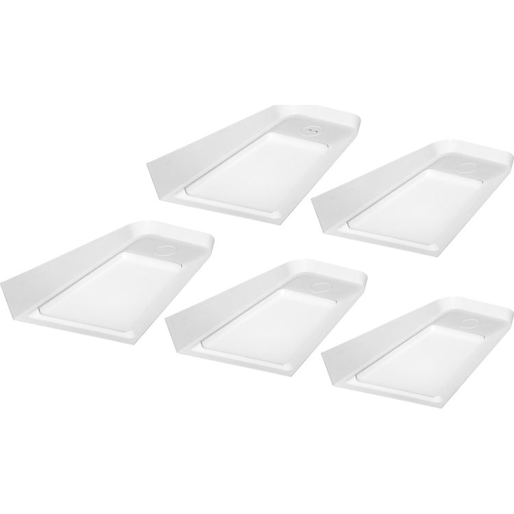 Tootefoto - Orno DIKI komplekt 5-st LED kapialusest lambist, 5x2W, 4000K, puutevaba l litiga, valge