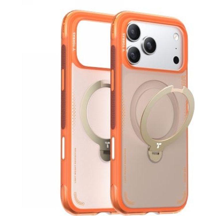 Tootefoto - TORRAS Ostand Spin Air - mbris iPhone 17 Pro jaoks, mis hildub MagSafe'iga (horisont oran )