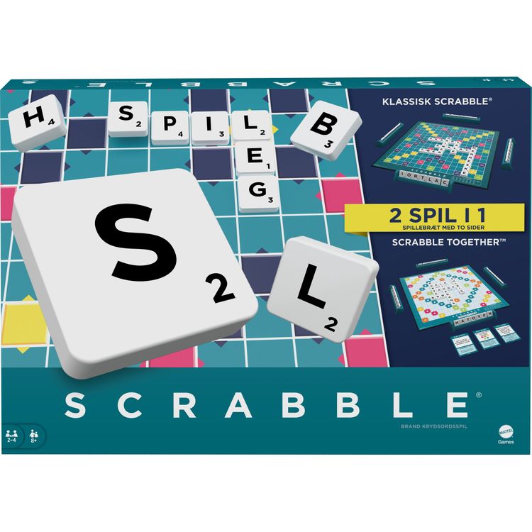 Tootefoto - Mattel Scrabble ORIGINAL Taani